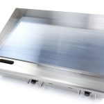 Piastra – Cromo Liscio – 73cm – incl. Vassoio di Raccolta – 400V – Maxima 09365164