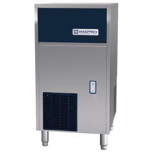 Mastro PRO – Produttore di ghiaccio a cubetti, raffreddamento ad aria, 45 kg/24 h – cubetti quadrati – BAA0081
