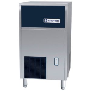 Mastro PRO – Produttore di ghiaccio a cubetti, raffreddamento ad aria, 49 kg/24 h – BAA0028