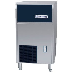 Mastro PRO – Produttore di ghiaccio a cubetti, raffreddamento ad aria, 49 kg/24 h – cubetti quadrati – BAA0080
