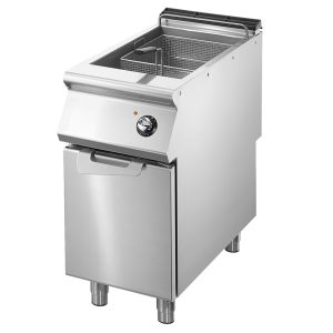 Friggitrice elettrica, capacità 1x 17 litri