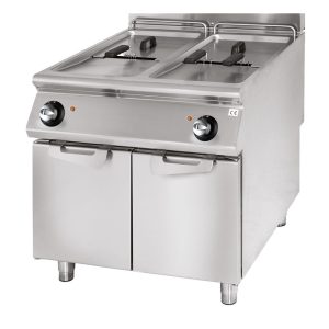 Friggitrice elettrica, capacità 2x 17 litri
