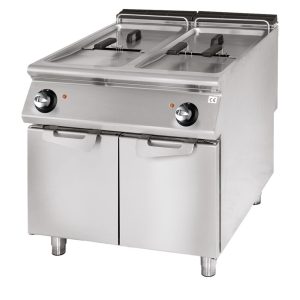 Friggitrice elettrica, capacità 2x 21 litri