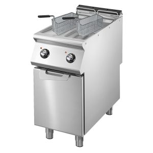 Friggitrice elettrica, capacità 2x 8 litri