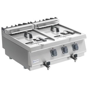 Friggitrice elettrica da banco, 2x 10 litri