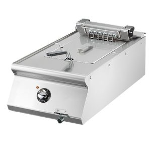 Friggitrice elettrica versione top, capacità 1x 10 litri