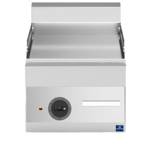 Virtus 650 – Fry top elettrico da banco, piastra liscia – MS654FTET