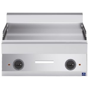 Fry top elettrico da banco, piastra liscia