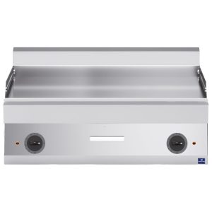 Fry top elettrico da banco, piastra liscia