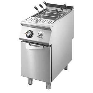 Cuocipasta elettrico, 1 vasca GN 1/1, capacità 1x 40 litri, resistenze fisse