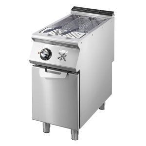 Cuocipasta elettrico, 1 vasca GN 2/3, capacità 1x 26 litri, resistenze fisse