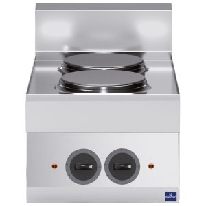 Piano di cottura elettrico, 2 piastre