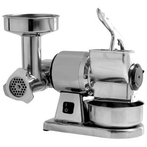 Mastro – Tritacarne e grattugia per formaggi a pasta dura, bocca ø 60 mm, 15 kg/h | 30 kg/h – FIF0023