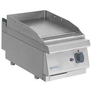 Fry-top a gas da banco, piastra liscia