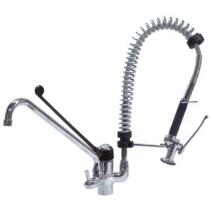 OEM – Doccione per stoviglie con miscelatore monoforo e monocomando leva lunga - 1/2 – GDZ0056