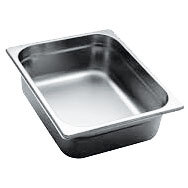 Virtus – Bacinella GN in inox, GN 1/2 h=100 mm – 9912.4