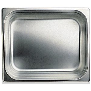 Virtus – Bacinella GN in inox, GN 1/2 h=150 mm – 9912.5