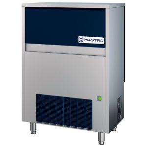Mastro PRO – Produttore di ghiaccio granulare, raffreddamento ad acqua, 150 kg/24 h – BAB0002/W
