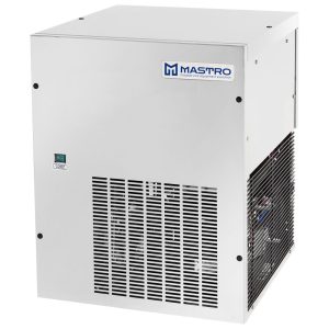 Mastro PRO – Produttore di ghiaccio granulare, raffreddamento ad acqua, 155 kg/24 h – BAB0007/W
