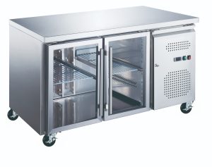Frigorifero da Banco – 136cm – 2 Porte in Vetro – Maxima 09400401