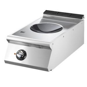 Cucina induzione a wok da banco, 1 zona di cottura 5 kW