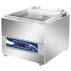 Mastro GO – Confezionatrice sottovuoto a campana, barra saldante 250 mm, 8 m³/h – FGZ0043