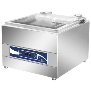 Mastro GO – Confezionatrice sottovuoto a campana, barra saldante 300 mm, 8 m³/h – FGZ0044