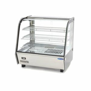 Espositore Riscaldato per Alimenti - 120L - 67,8cm - 3 Ripiani – Maxima 09400846