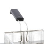 Friggitrice – 2 x 8L – 2 Cestelli – con Rubinetto di Scarico – Maxima 09300416