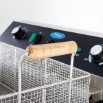 Friggitrice – 45L – 1 Cestello – con Rubinetto di Scarico – 400V – Maxima 09365234