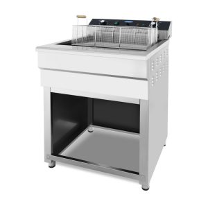 Friggitrice - 45L - 1 Cestello - con Rubinetto di Scarico - 400V – Maxima 09365234
