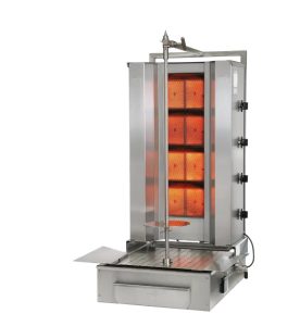 Macchina kebab a gas POTIS FGD4 – motore inferiore, 70 kg
