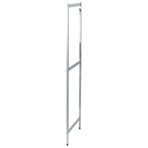 Supporto per scaffale in alluminio, p=370 mm, A=1670mm – Z/F5611100C