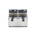 Friggitrice – 2 x 4L – 2 Cestelli – fino a 1,5kg di Patatine Fritte – Maxima 09365212