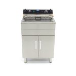 Friggitrice – 30L – 1 Cestello – con Rubinetto di Scarico e Base Armadiata – Maxima 09365232