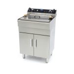 Friggitrice – 35L – 1 Cestello – con Rubinetto di Scarico – 400V – Maxima 09365233