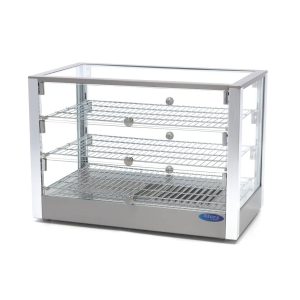 Espositore Riscaldato per Alimenti - 115L - 70cm - 3 Ripiani – Maxima 09400788