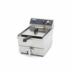Friggitrice - 16L - 1 Cestello - con Rubinetto di Scarico – Maxima 09365010