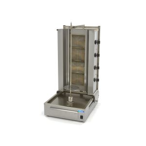 Griglia Kebab - 4 Bruciatori - 70kg di Carne - Gas – Maxima 09370215