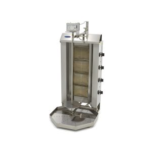 Griglia Kebab - 4 Bruciatori - 50kg di Carne - Gas – Maxima 09370230