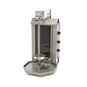 Griglia Kebab - 3 Bruciatori - 30kg di Carne - Elettrico – Maxima 09370265