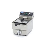 Friggitrice – 10L – 1 Cestello – con Rubinetto di Scarico – Maxima 09365228