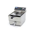 Friggitrice – 13L – 1 Cestello – con Rubinetto di Scarico – Maxima 09365230