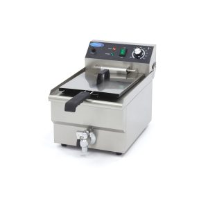 Friggitrice - 13L - 1 Cestello - con Rubinetto di Scarico – Maxima 09365230