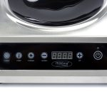 Piano Cottura Wok – Anello di Cottura Ø28cm – 3500W – Induzione – Maxima 09371050
