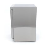 Frigorifero – 200L – 3 Ripiani Regolabili – Acciaio Inox – Maxima 09405004