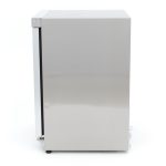 Frigorifero – 200L – Acciaio Inox – con Porta in Vetro – Maxima 09405010
