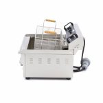 Friggitrice – 30L – 1 Cestello – con Rubinetto di Scarico – Maxima 09365021