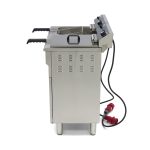Friggitrice – 2 x 16L – 2 Cestelli – con Rubinetto di Scarico e Base Armadiata – 400V – Maxima 09365156