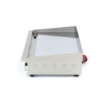 Piastra – Cromo Liscio – 73cm – incl. Vassoio di Raccolta – 400V – Maxima 09365164